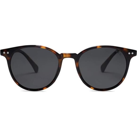 Sojos Round Polarized Sunglasses Women Men Small Vintage UV400 Sun Glasses - Picture 2 of 7
